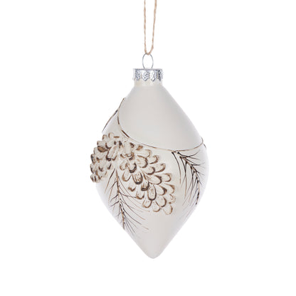 Intricate Pinecone Drop Bauble