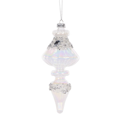 17.5Cm Cut Jewel Finial Hanging