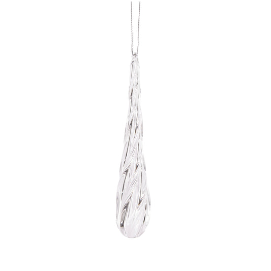 Glass Drop Finial Hanging