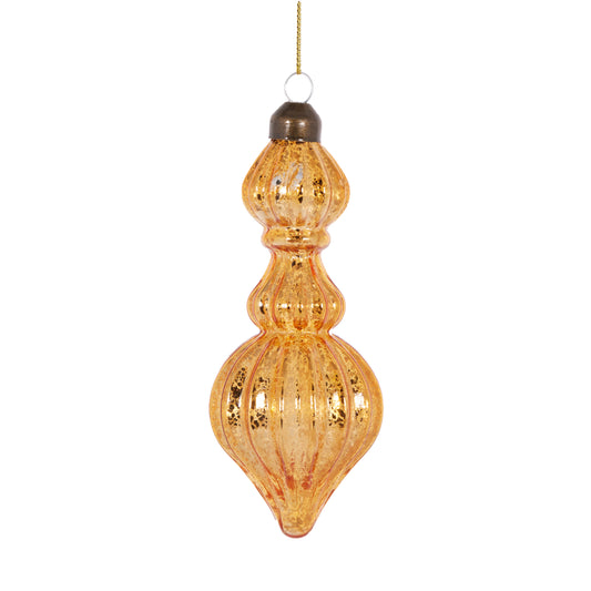 Antique Amber High Shine Finial