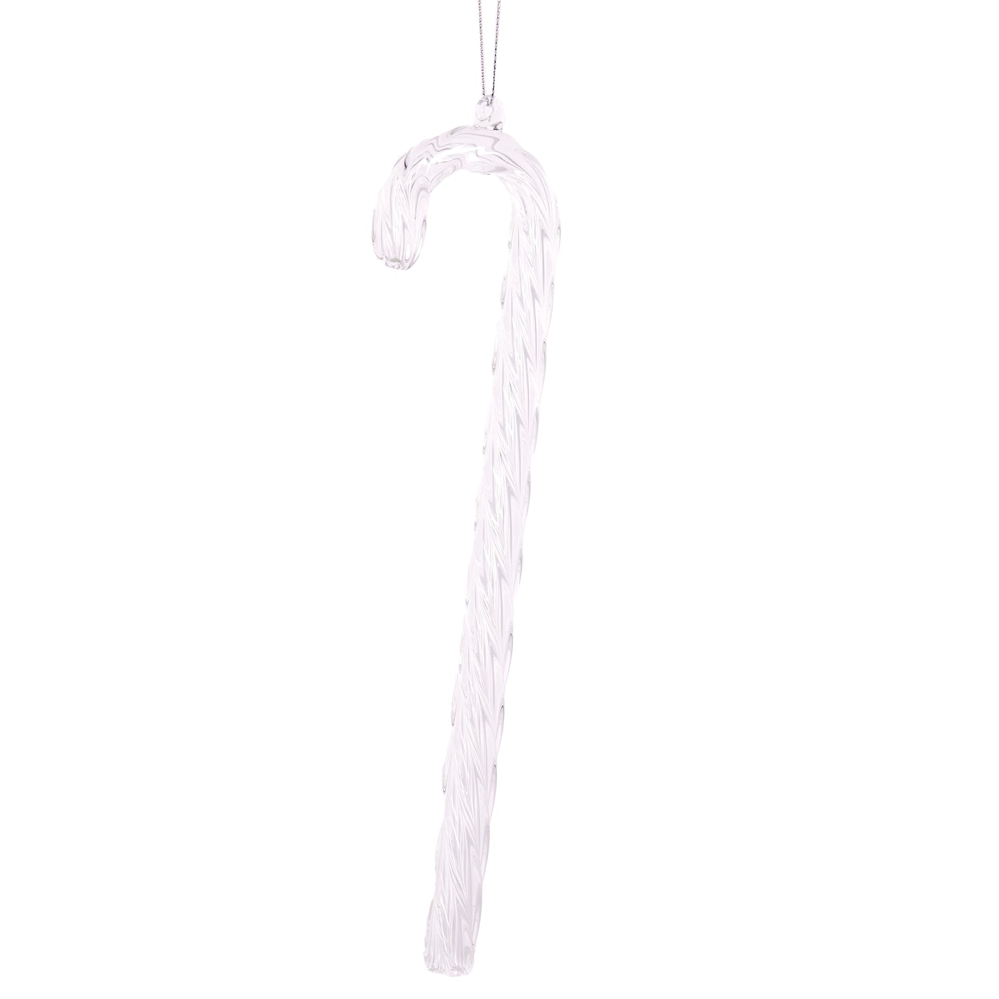 Glass Candy Cane Hanging