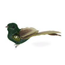 Load image into Gallery viewer, Mini Juniper Glitter Clip Bird
