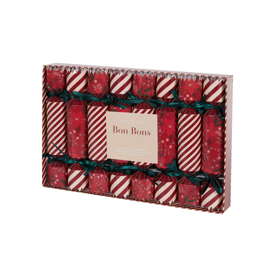 Poinsettia Cottage Bon Bons 8Pk