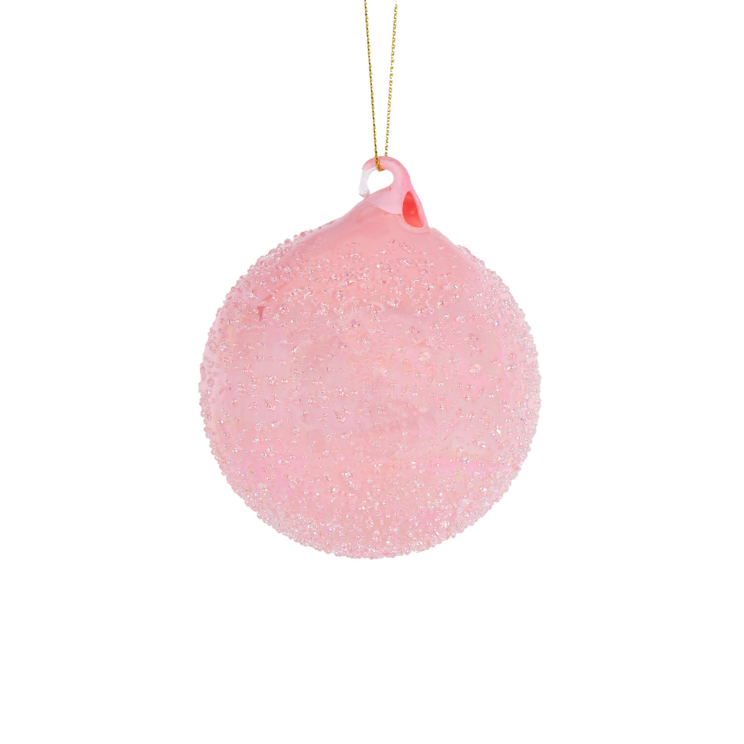 Baby Pink Bubbles Bauble