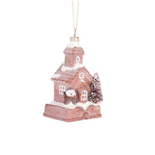 Load image into Gallery viewer, Retro Gingerbread Cottage Ornament
