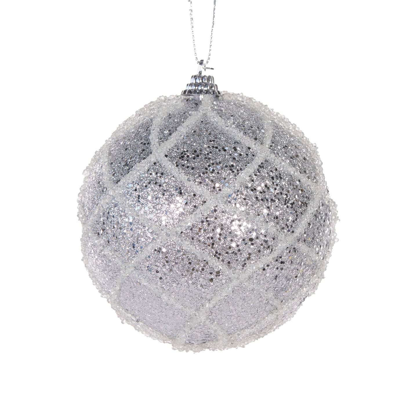 Silver Lattice Bauble