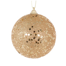 Load image into Gallery viewer, Gold Metallic Speckle Bauble
