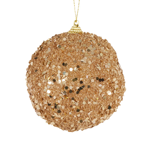 Gold Sparkles Bauble