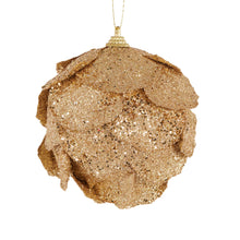 Load image into Gallery viewer, Gold Ginkgo Leaf Bauble
