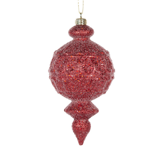 Matte Red Aztec Finial