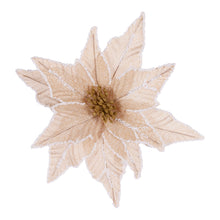 Load image into Gallery viewer, Natural Poinsettia Clip Flower
