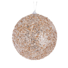 Load image into Gallery viewer, Xl Champagne Crystals Bauble
