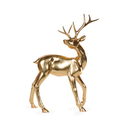 Gold Modern Reindeer Standing