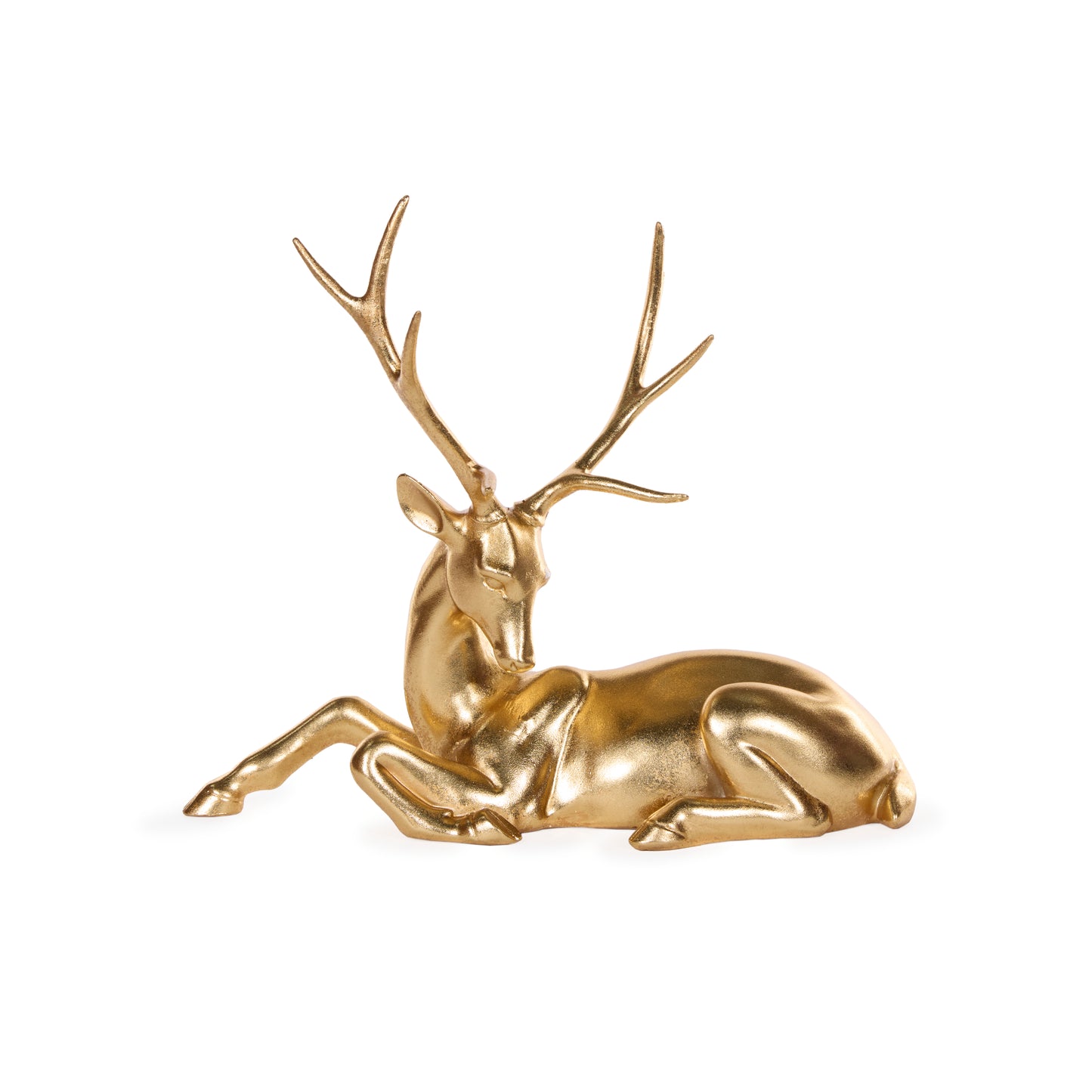 Gold Modern Deer Sitting