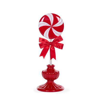 43Cm Potted Peppermint Lollipop