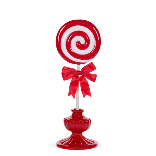 55.9Cm Potted Peppermint Lollipop