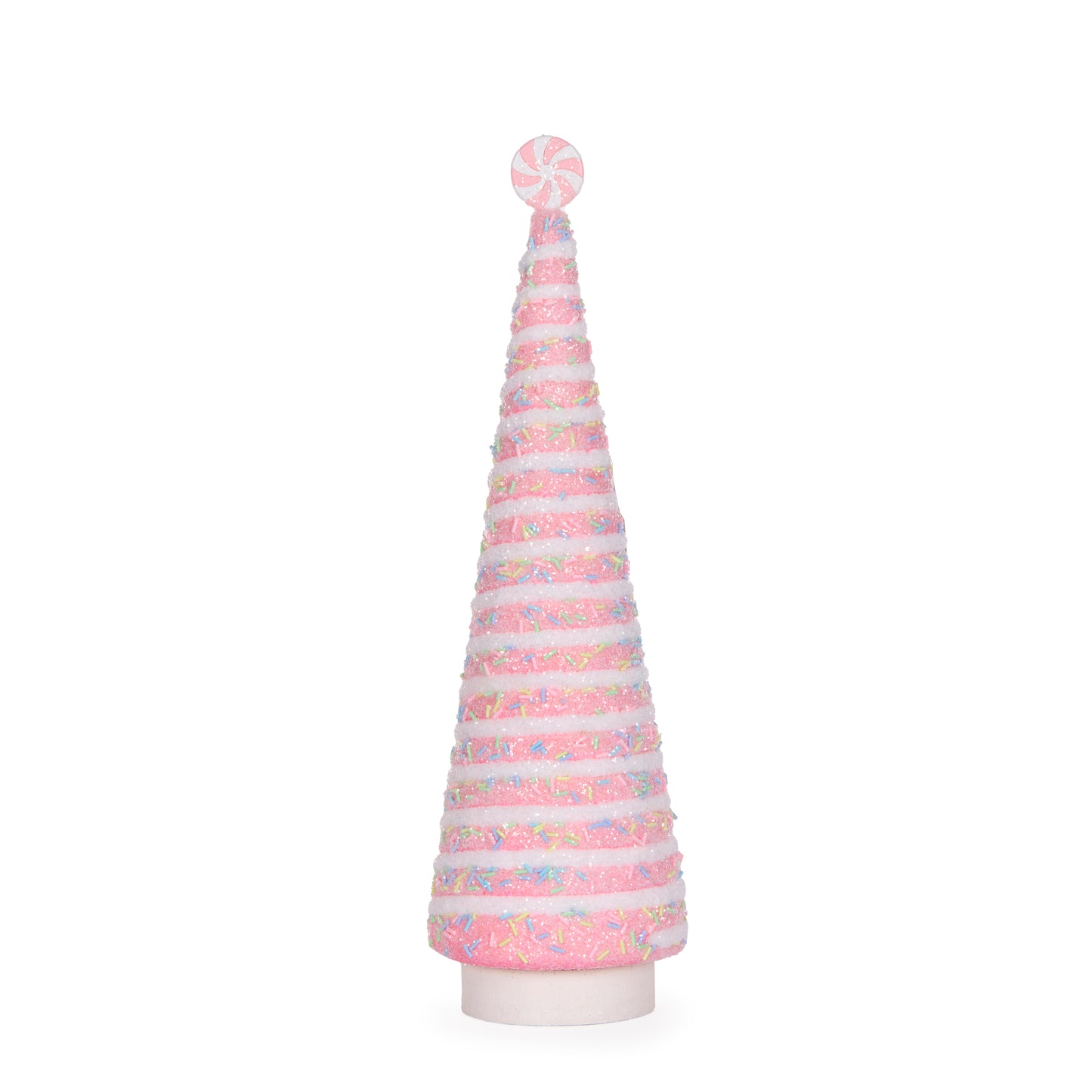 41Cm Sprinkles Cone Tree