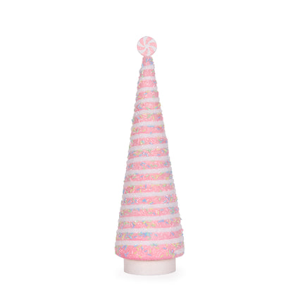 41Cm Sprinkles Cone Tree