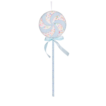 Pastel Blue Swirl Lollipop