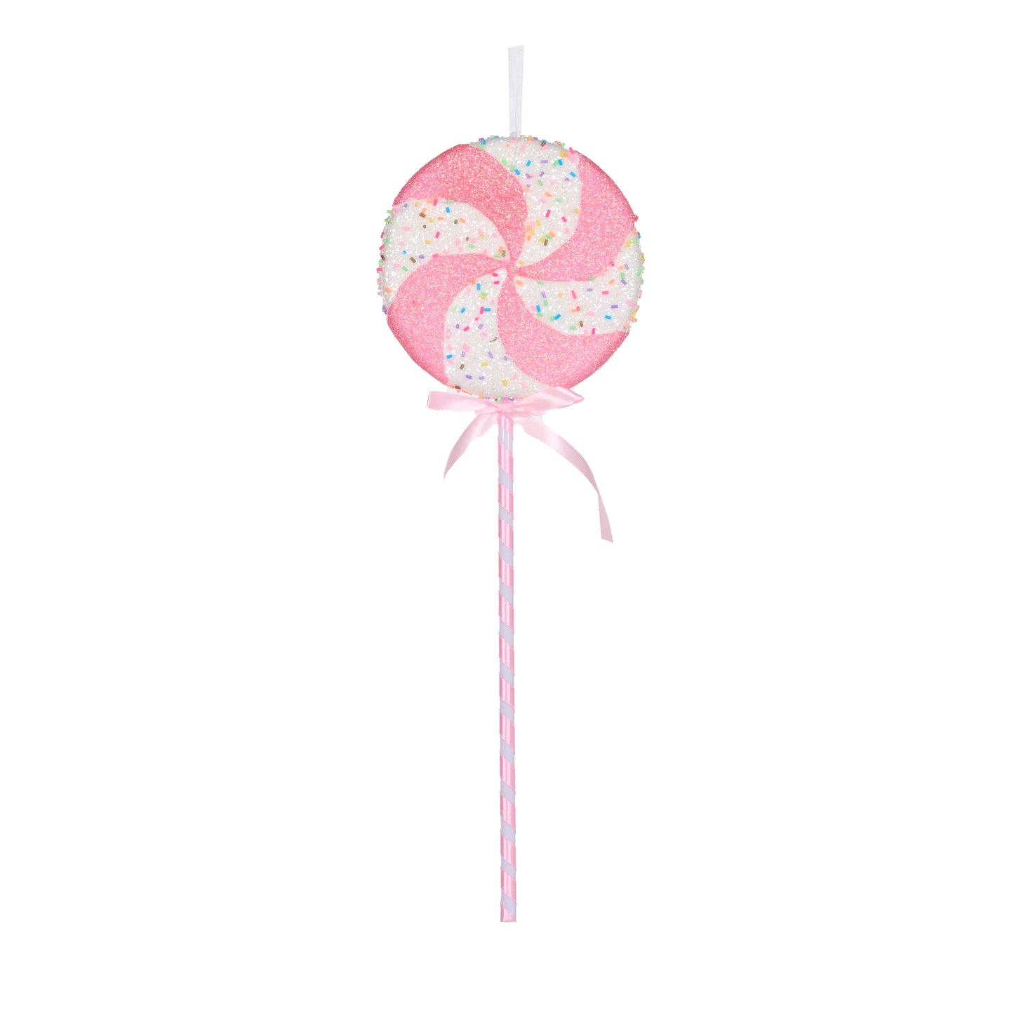 Blue And Pink Swirl Lollipop