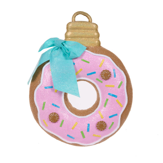 Pastel Pink Doughnut Wreath