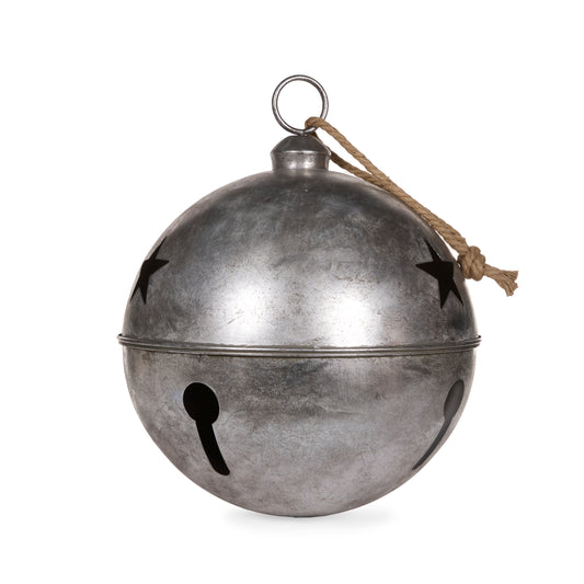 50 Cm Antique Silver Bell