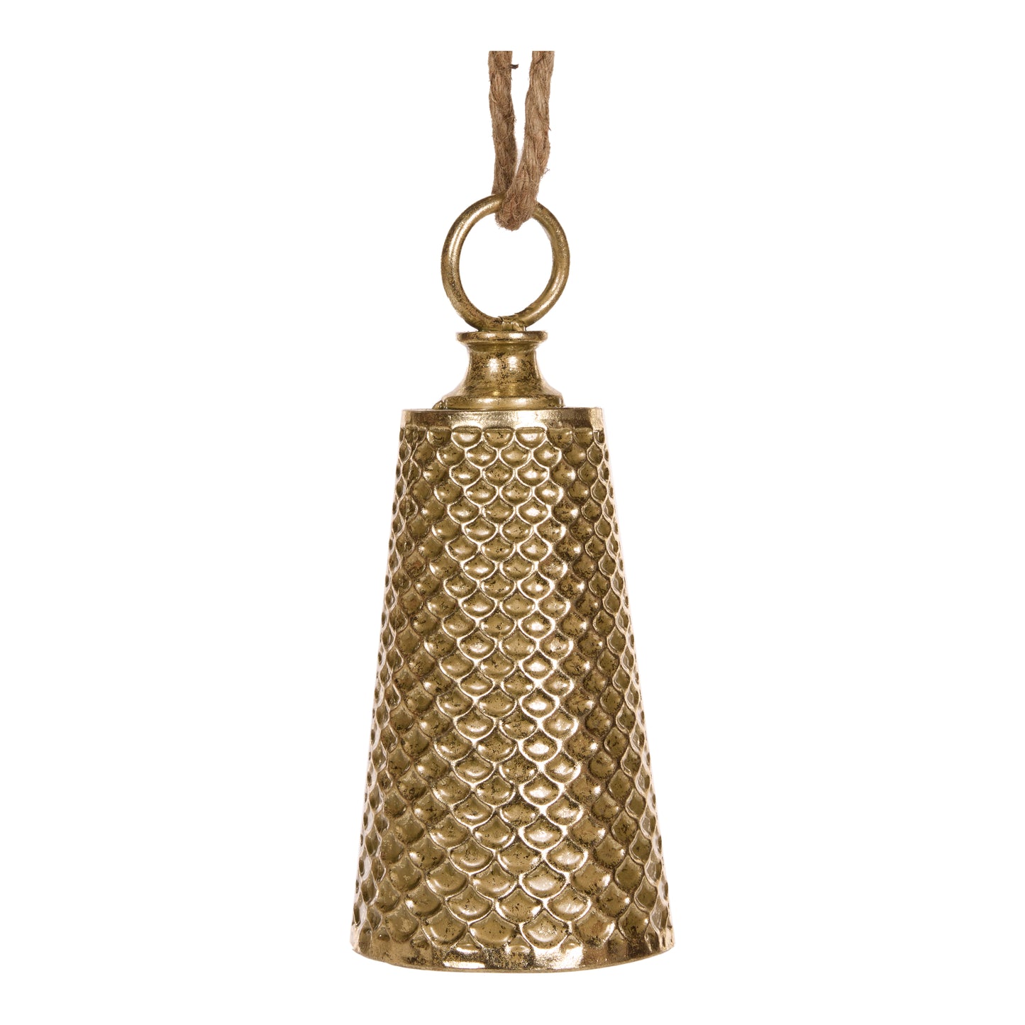 Embossed Gold Long Bell