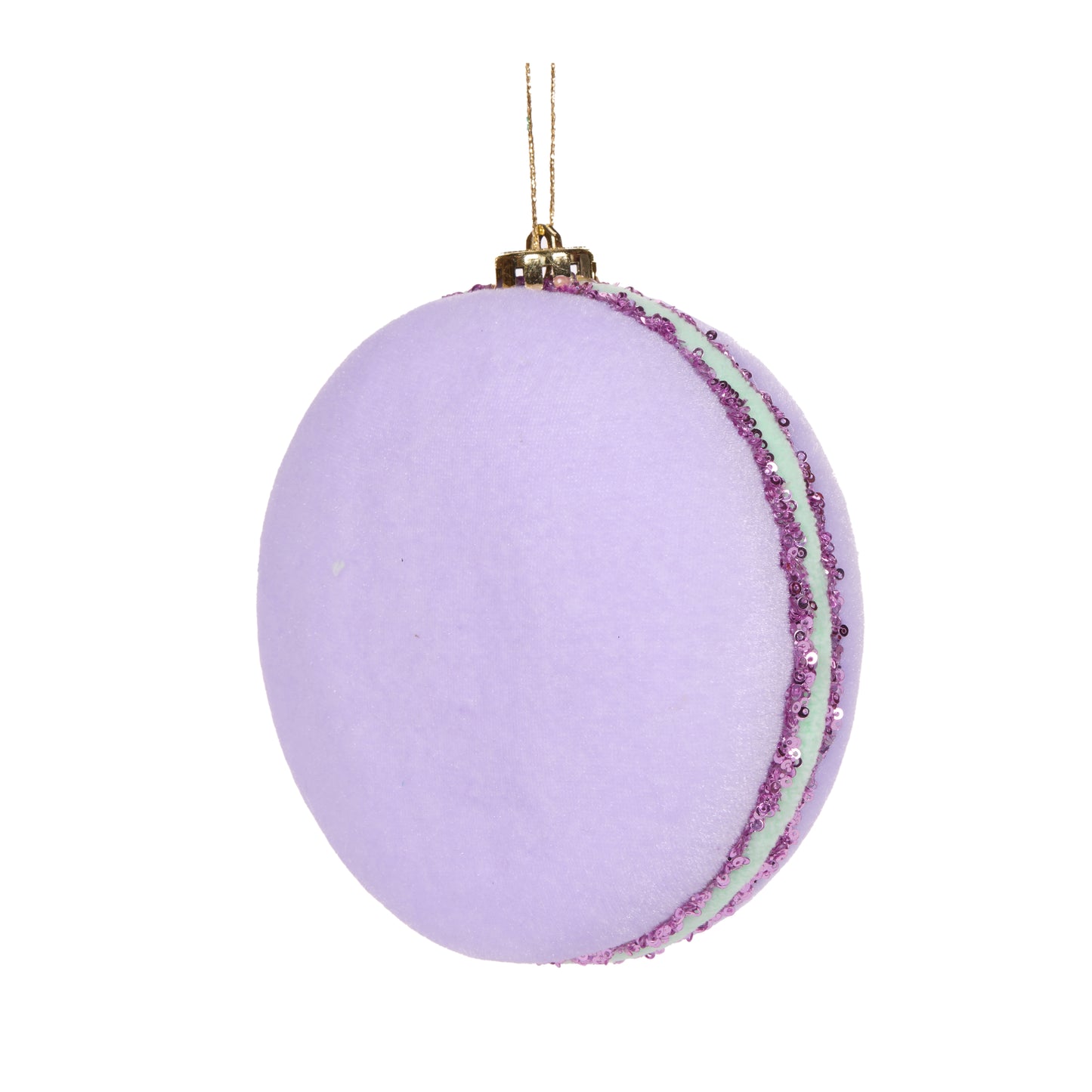 Lilac Velour Macaron Hanging