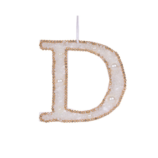 Sparkling Letter D