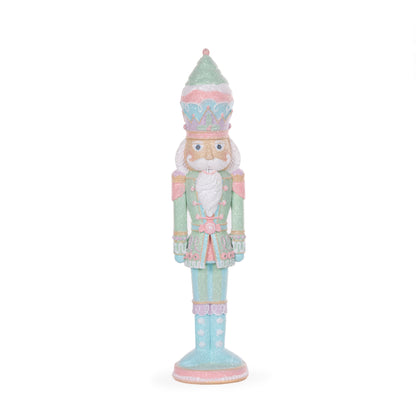 37Cm Pastel Piped Candy Nutcracker