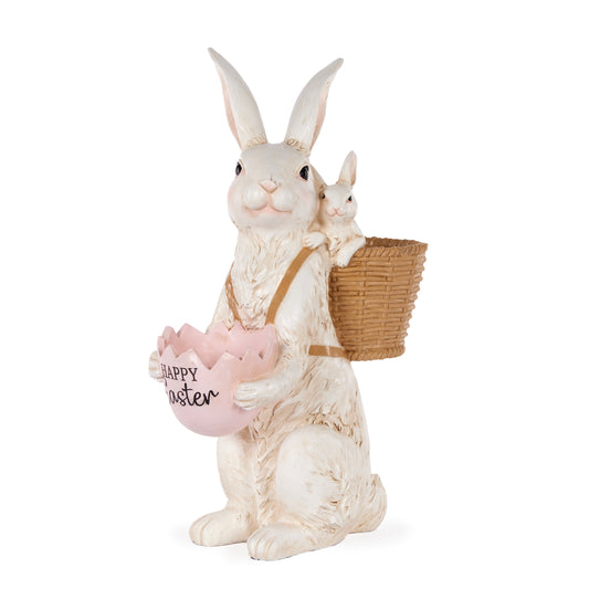 Hoppy Bunny With Egg Bowl