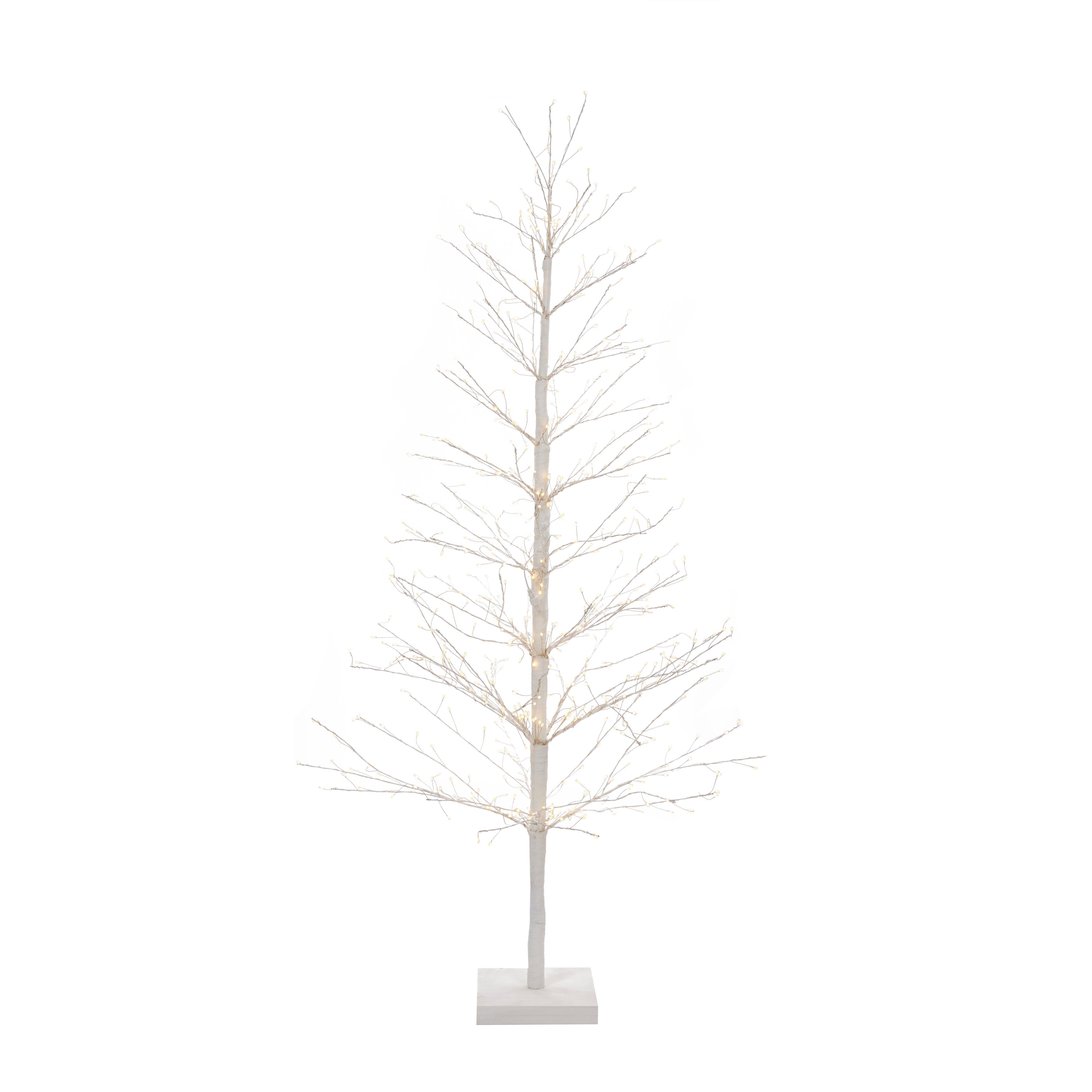 150 CM LED WHITE SPARKLE TREE – Holly & Ivy