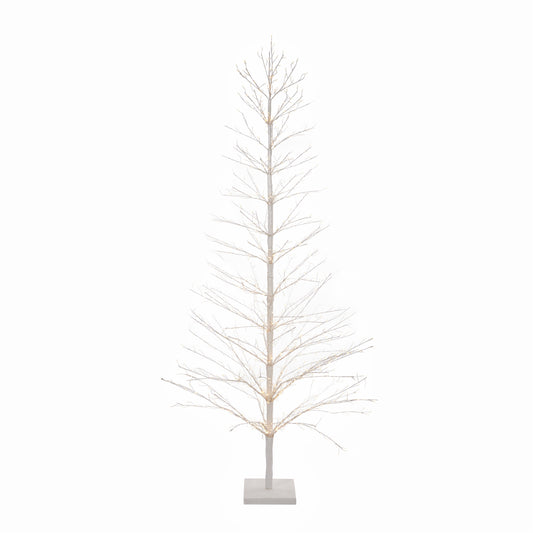 210 CM LED WHITE SPARKLE TREE