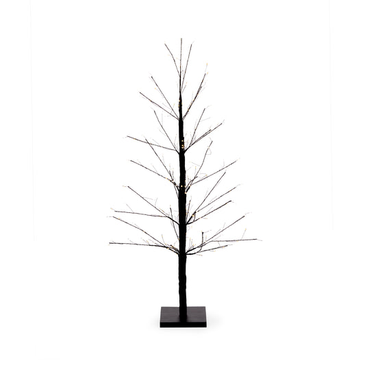 90 CM LED BLACK SPARKLE TREE