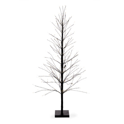 150cm LED Black Sparkle Tree