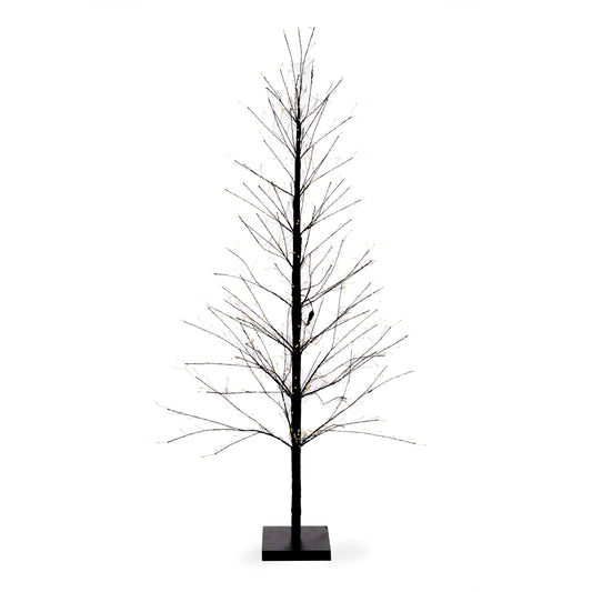 150 CM LED BLACK SPARKLE TREE