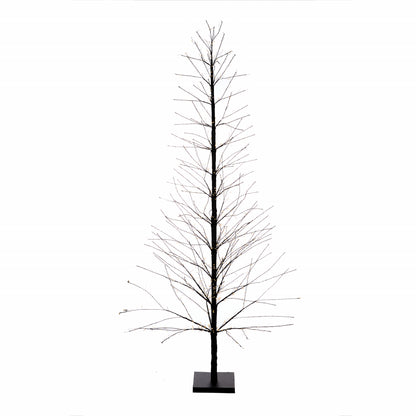 210cm LED Black Sparkle Tre