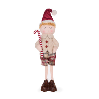 Standing Jasper And Holly Elves