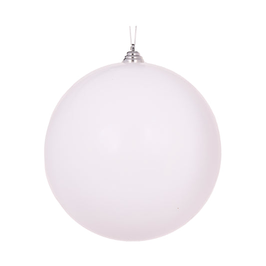 20 Cm White Pearl Bauble