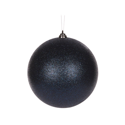 20 CM NAVY GLITTER BAUBLE