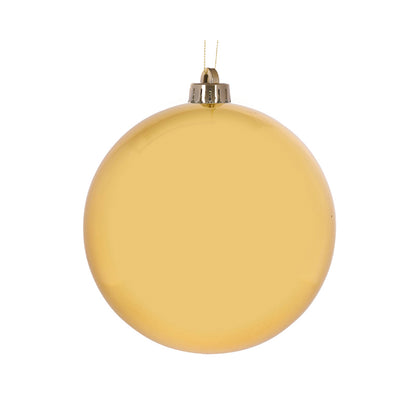 15 CM HIGH SHINE GOLD BAUBLE