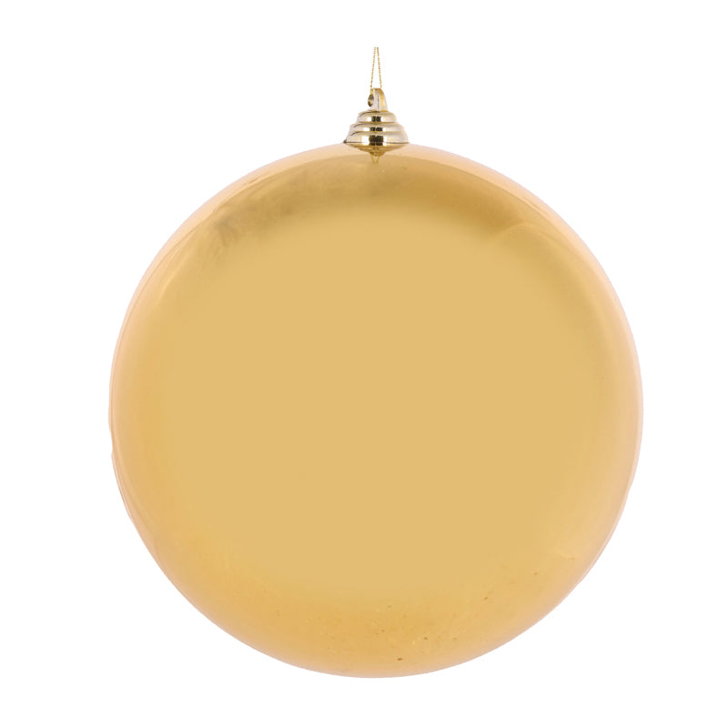30 CM HIGH SHINE GOLD BAUBLE