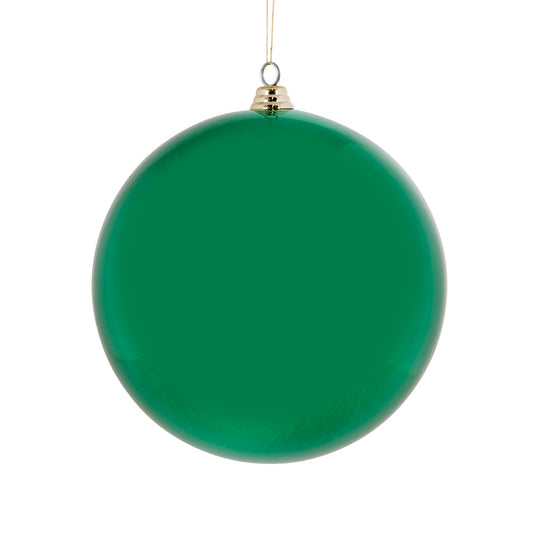 20 CM HIGH SHINE GREEN BAUBLE