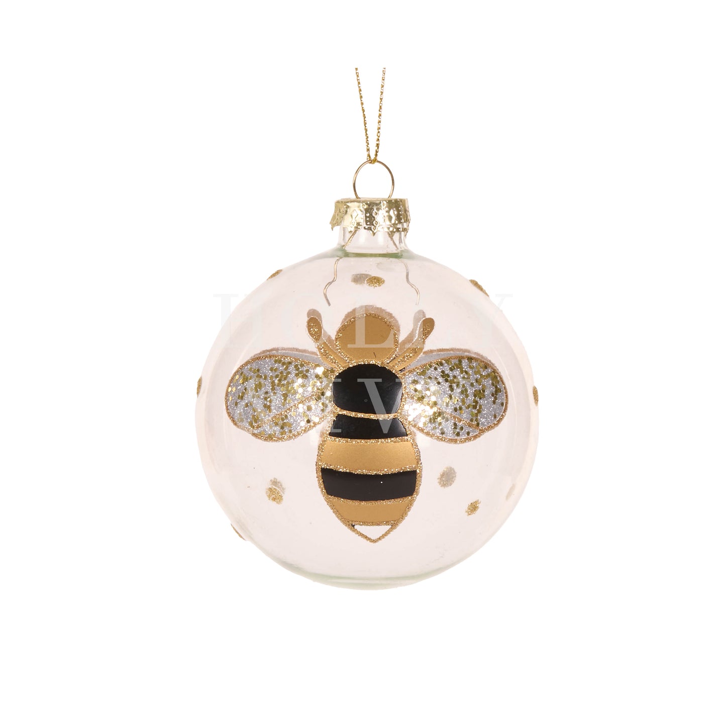 Glass Bee Bauble