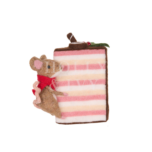 Sweet Mice Layered Cake Slice