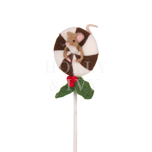 Sweet Mice Chocolate Lollypop