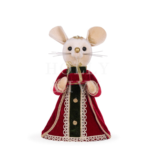 Traditional Velvet Mrs Mouse