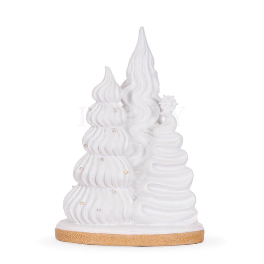 Led White Meringue Tree Forrest