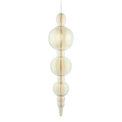 100Cm Elegant Paper Finial Hanging