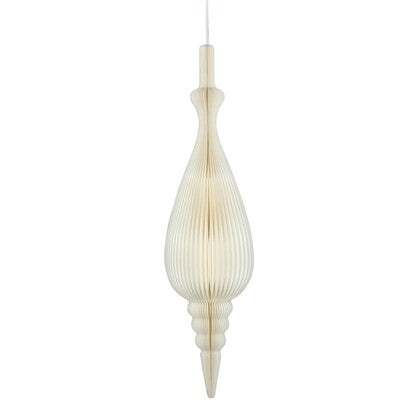 80Cm Majestic Paper Finial Hanging